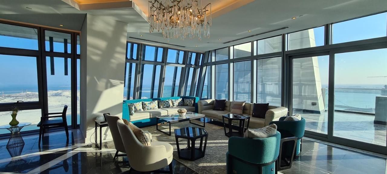 Waterfront Hotel Apartment Lusail Экстерьер фото The Sky Lounge