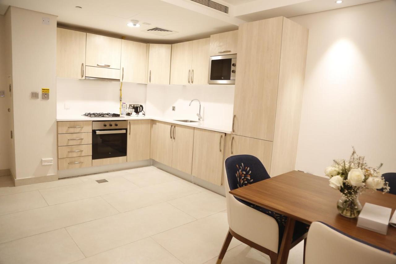 Waterfront Hotel Apartment Lusail Экстерьер фото A kitchen in a serviced apartment in London
